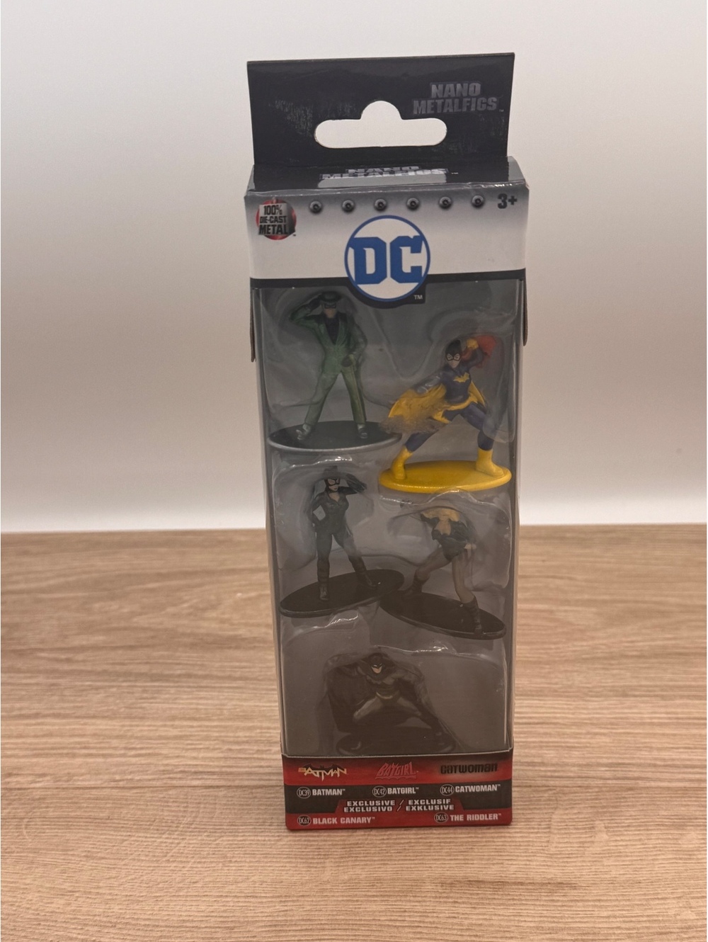 DC Nano Metalfigs 5-Pack Batman Batgirl Jada Toys 84407